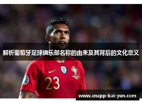 解析葡萄牙足球俱乐部名称的由来及其背后的文化意义